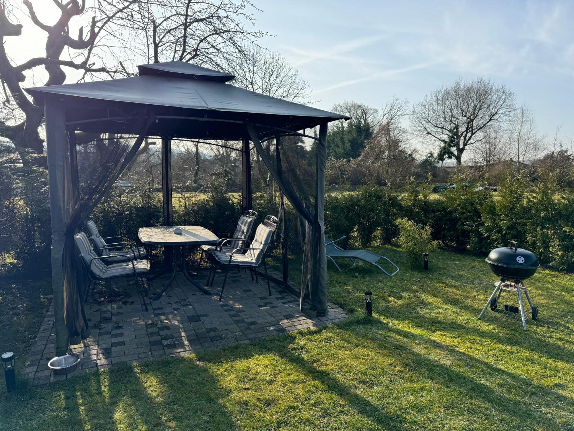Ferienwohnung Am See Dillich - Ruhige Lage - Eigener Garten - Direkt Neben Einem Natursee Borken  外观 照片