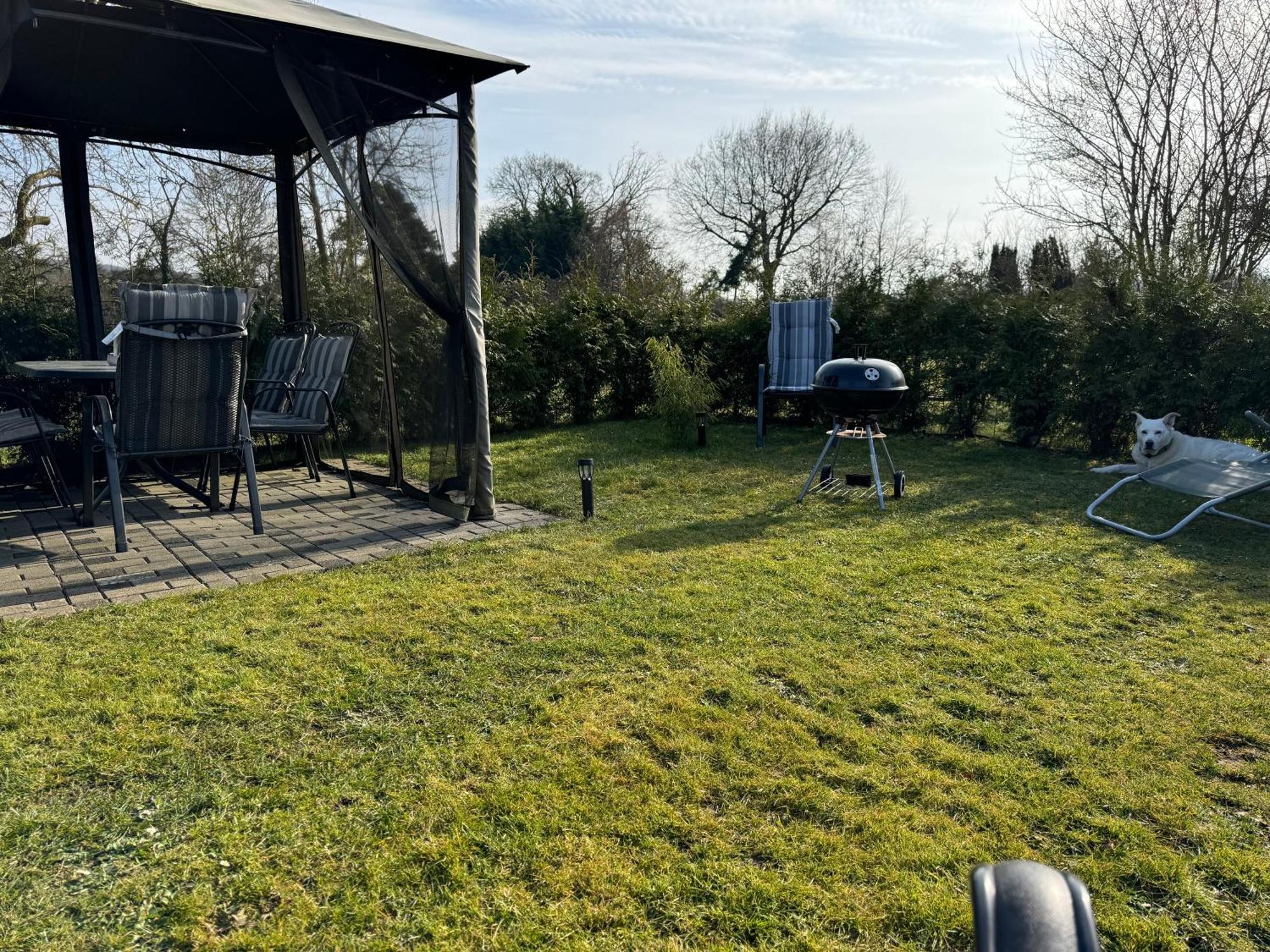 Ferienwohnung Am See Dillich - Ruhige Lage - Eigener Garten - Direkt Neben Einem Natursee Borken  外观 照片